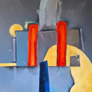 Painting from David Dvorsky named Shallow Sand Graves