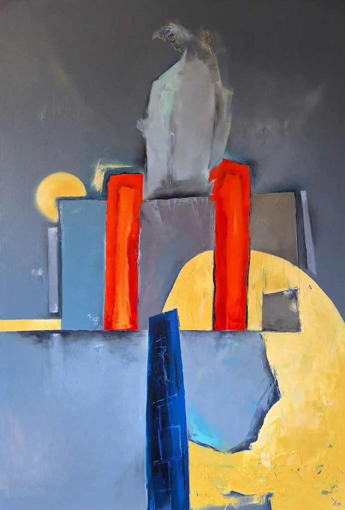 Painting from David Dvorsky named Shallow Sand Graves