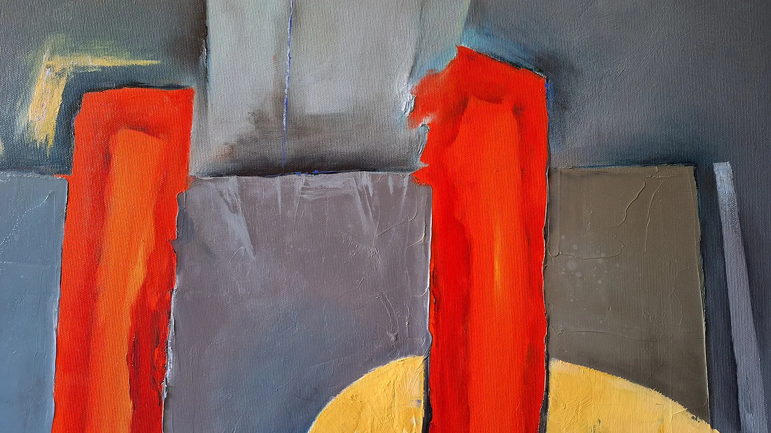 Painting from David Dvorsky named Shallow Sand Graves