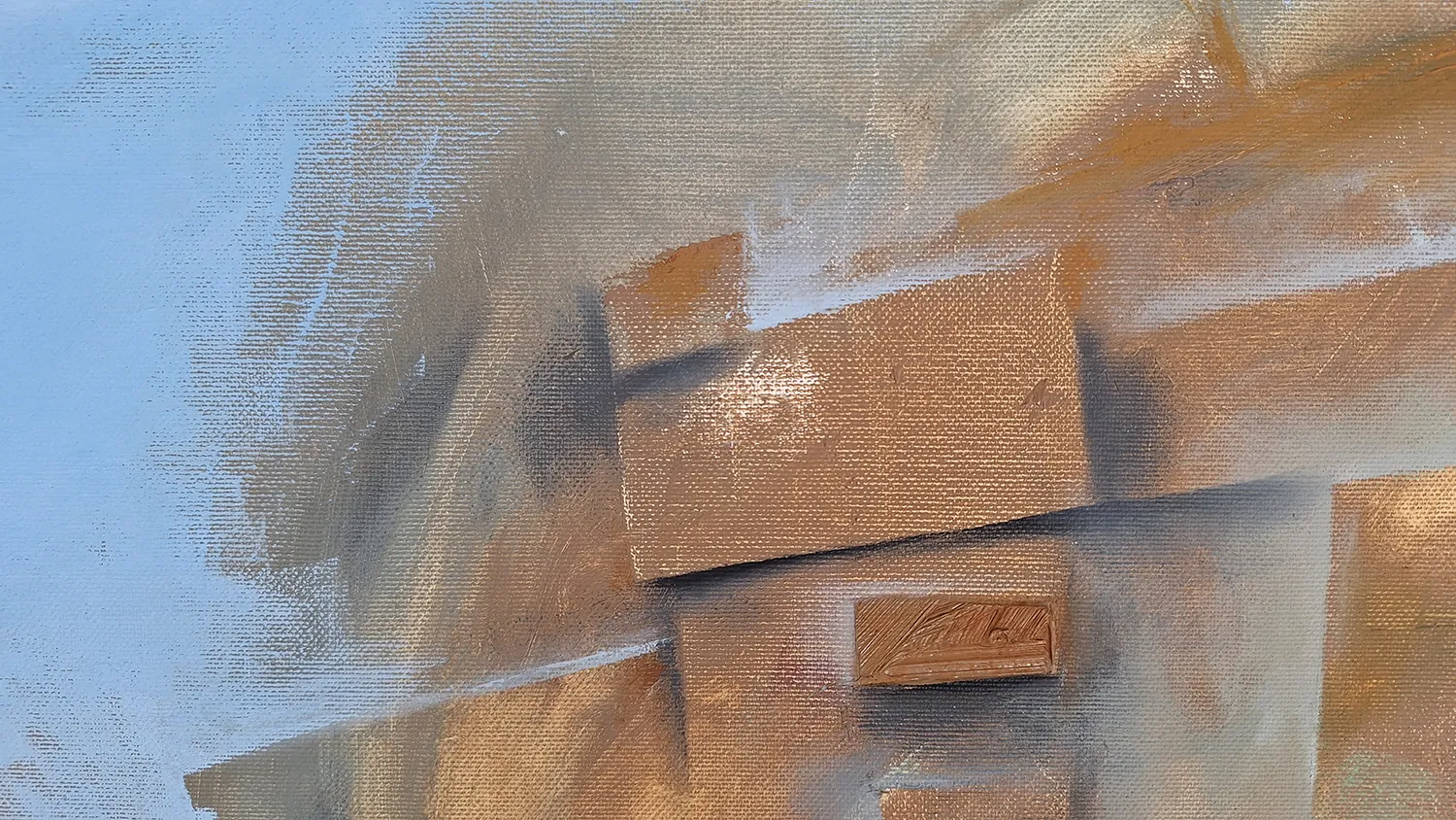 Painting from David Dvorsky named Paläolithikum