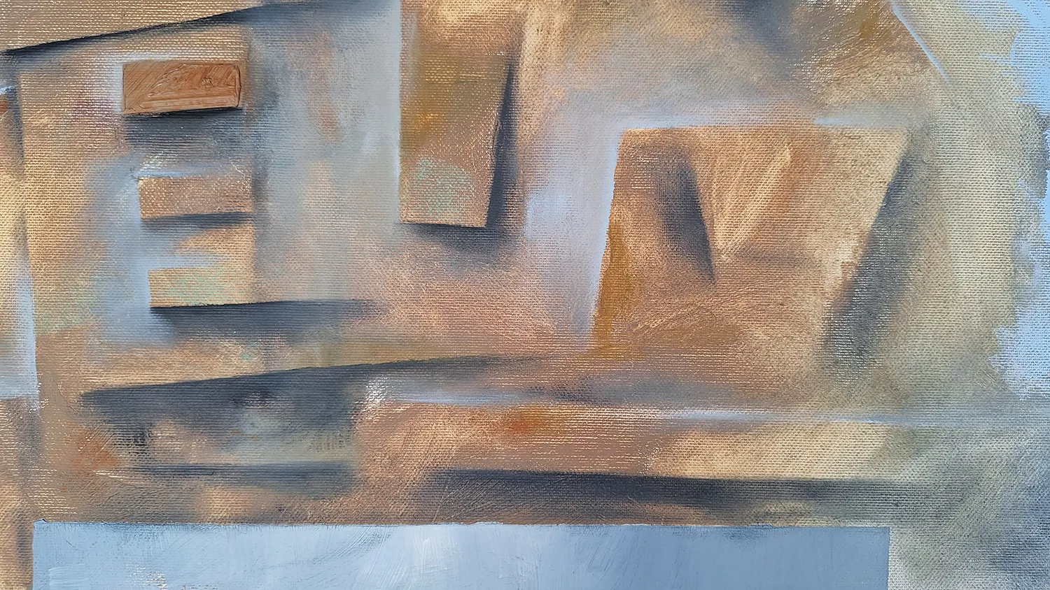 Painting from David Dvorsky named Paläolithikum