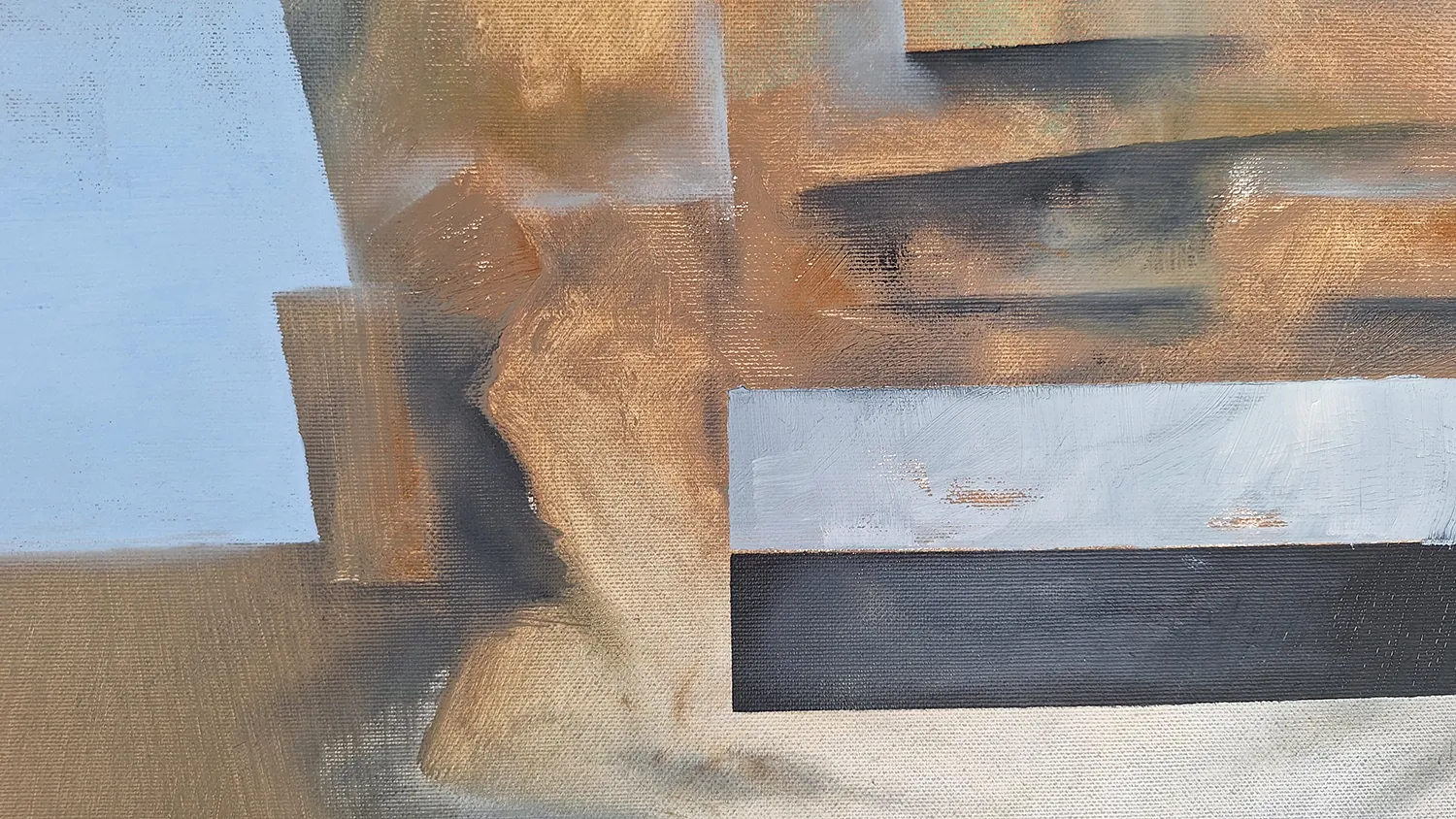 Painting from David Dvorsky named Paläolithikum